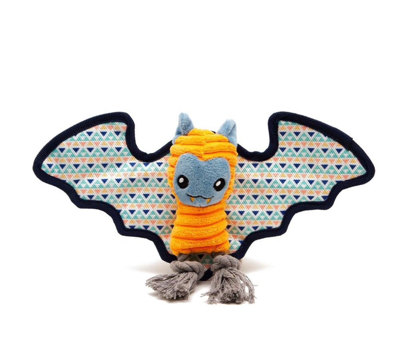 Great&Small Cuddle Me Knot Orange Bat 16cm