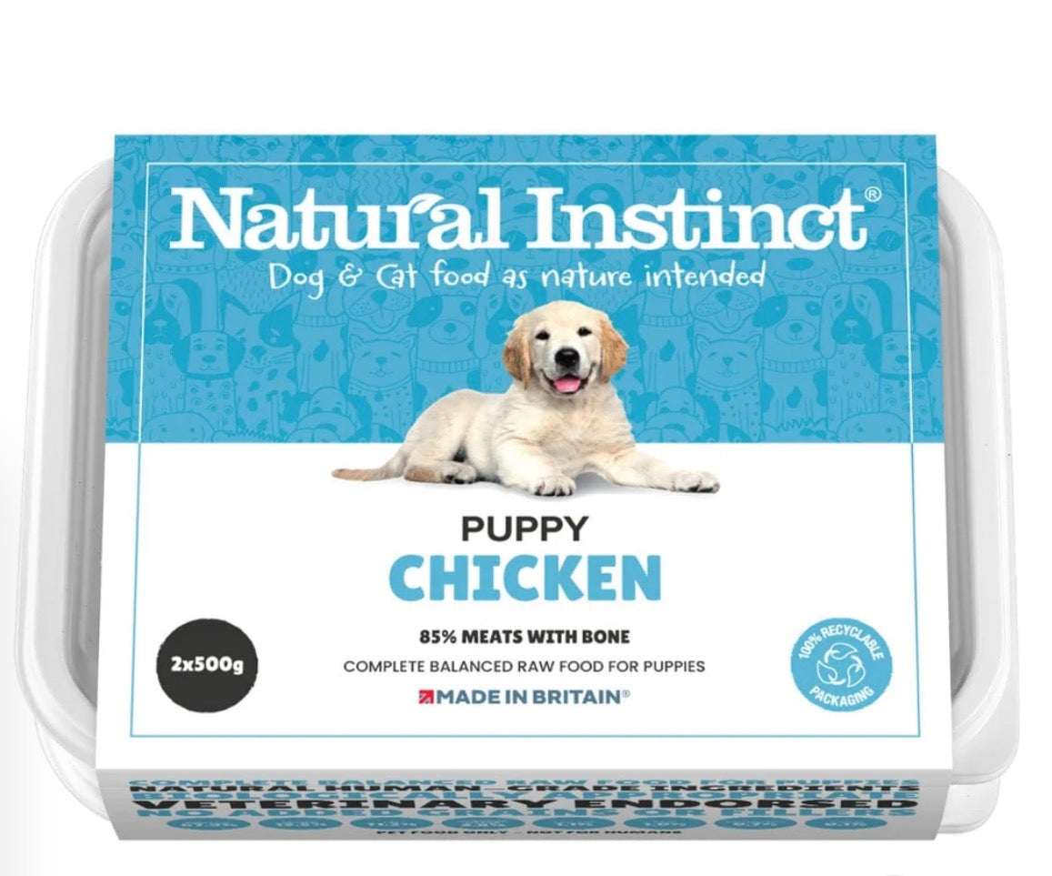 NI Puppy Chicken & Beef Liver 2x500g