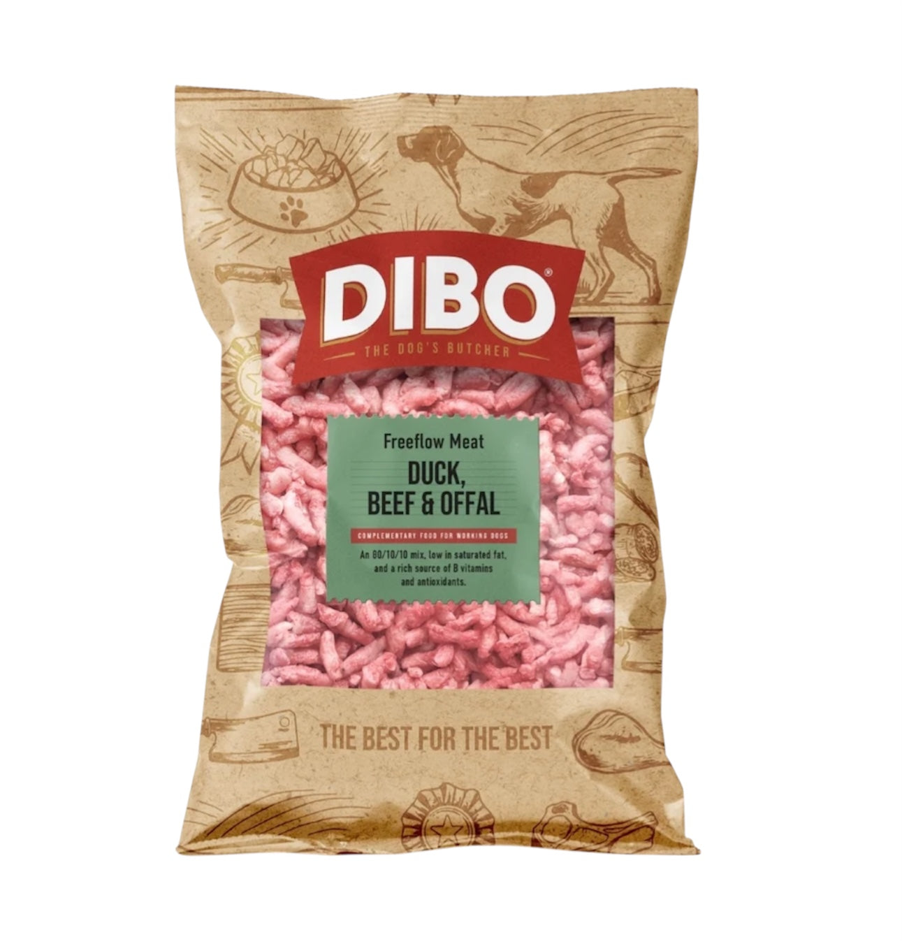 Dibo Duck, Beef & Offal 1kg
