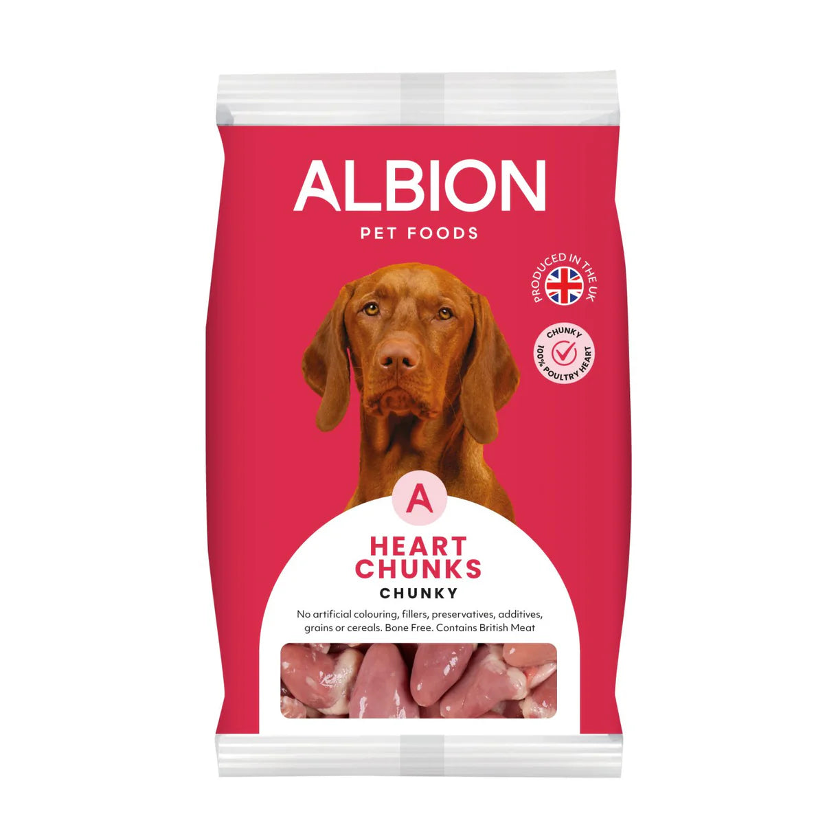 Albion Poultry Hearts 1kg