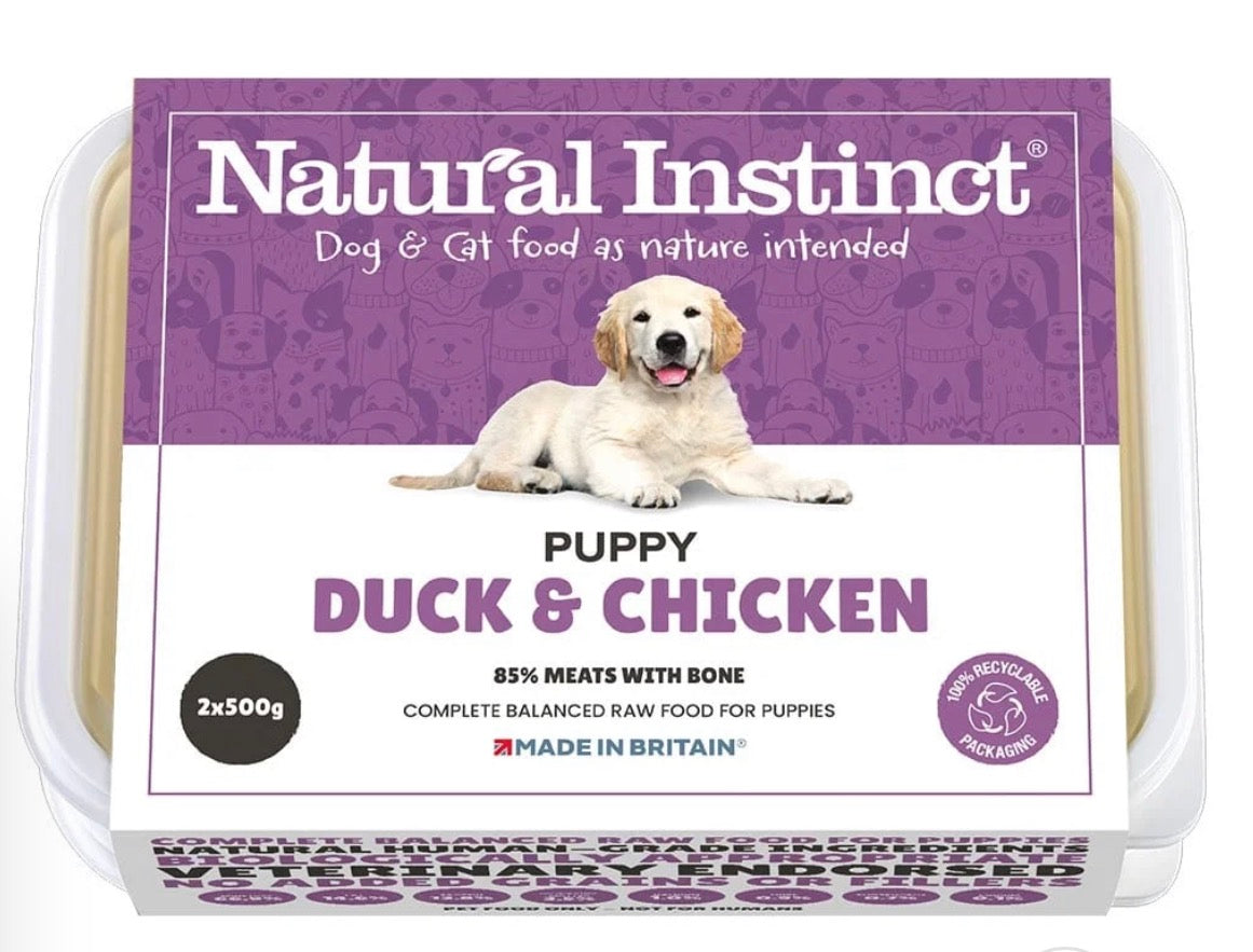 NI Puppy Duck & Chicken 2x500g