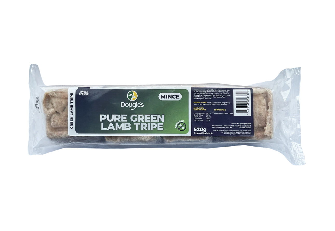 DG Pure Green Lamb Tripe 560g