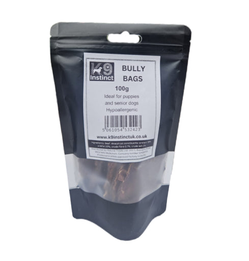 K9 Bully Bags 100g