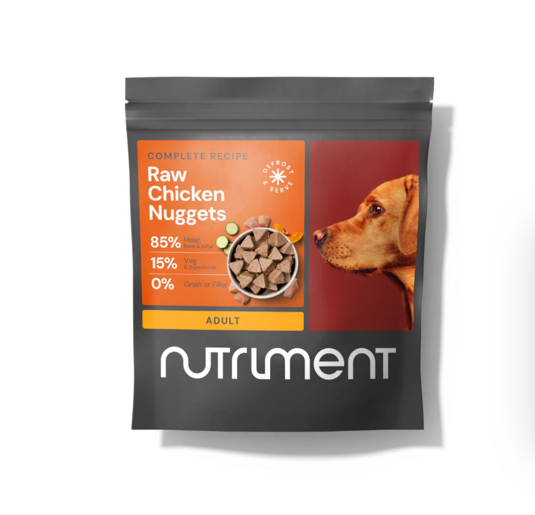 Nutriment Raw Chicken Nuggets 1kg