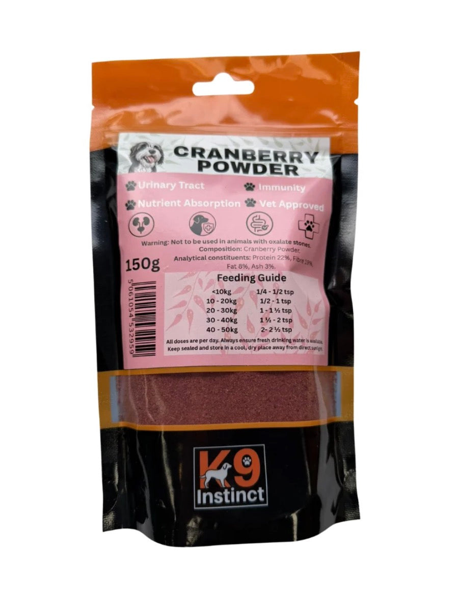 K9 Cranberry Powder 150g