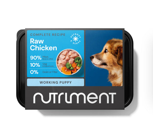 Nutriment Puppy Raw Chicken 500g