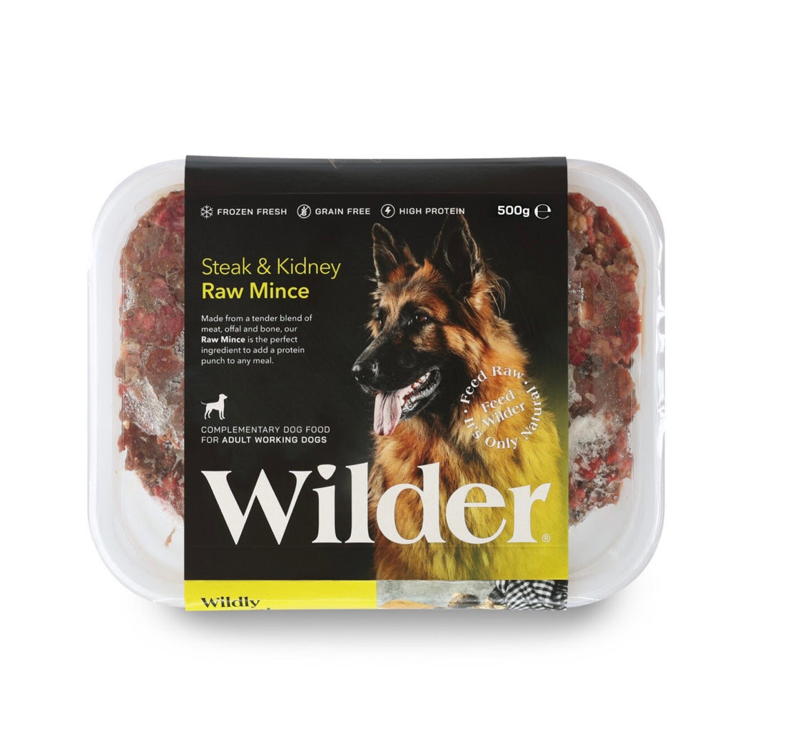 Wilder Steak & Kidney Mince 500g