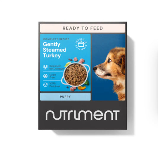 Nutriment Puppy Gently Steamed Turkey 395g