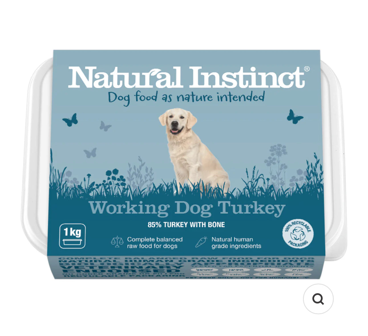 NI Working Dog Turkey 1kg