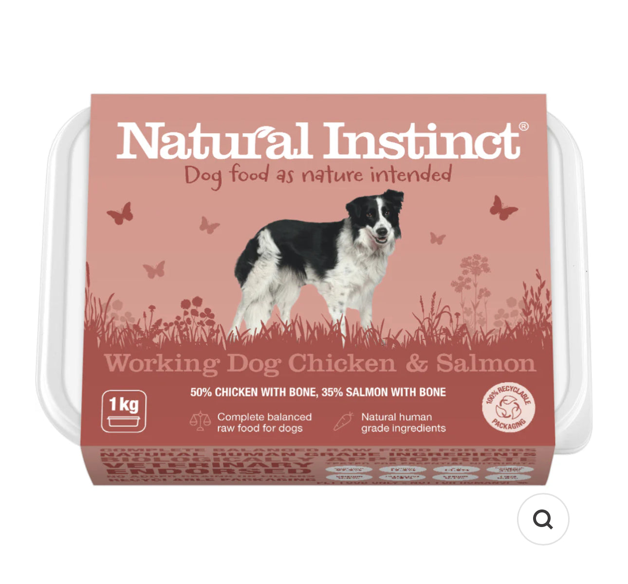 NI Working Dog Chicken and Salmon 1kg