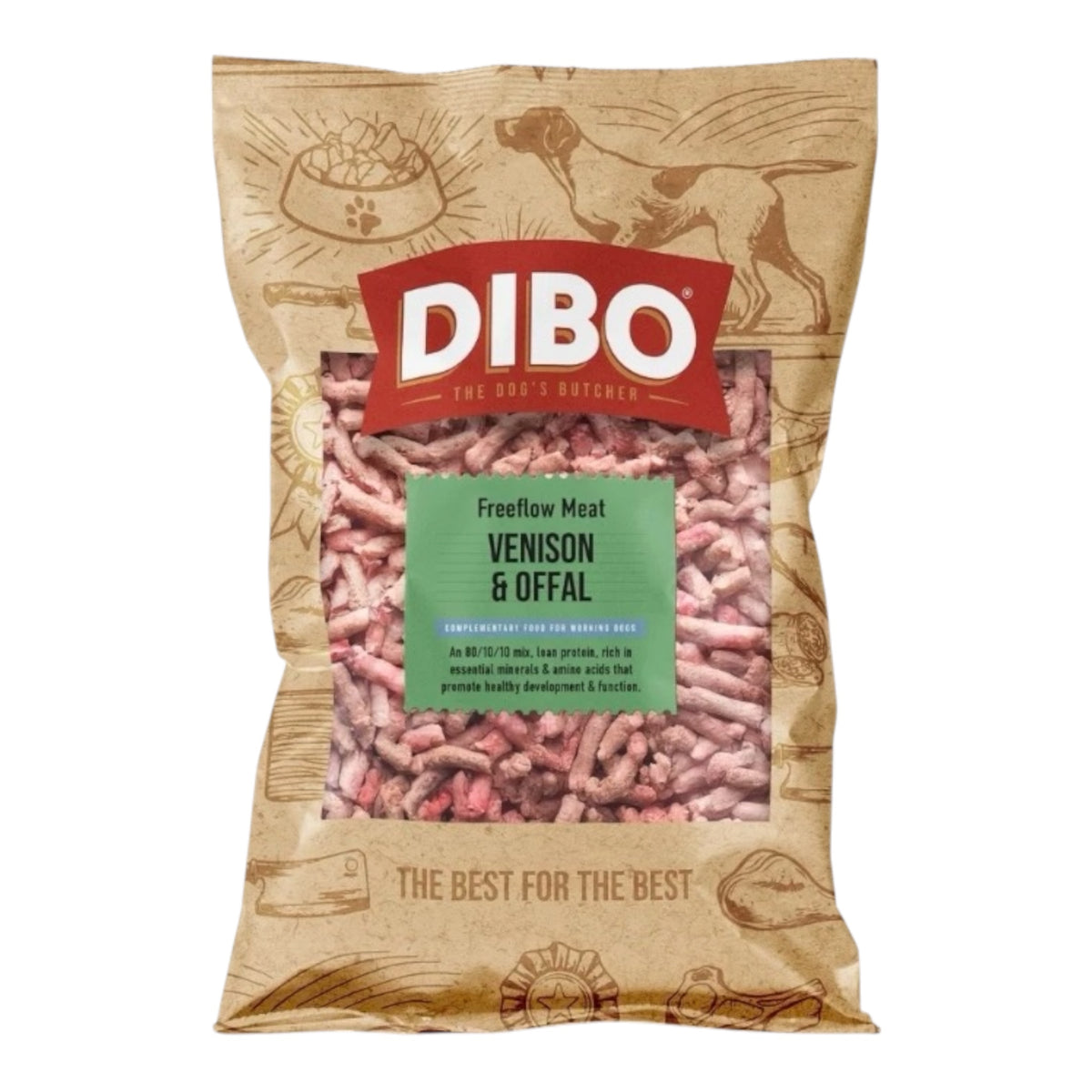 Dibo Venison & Offal 1kg