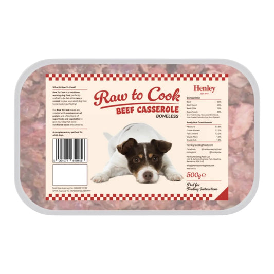 Henley Raw to Cook Beef Casserole 500g