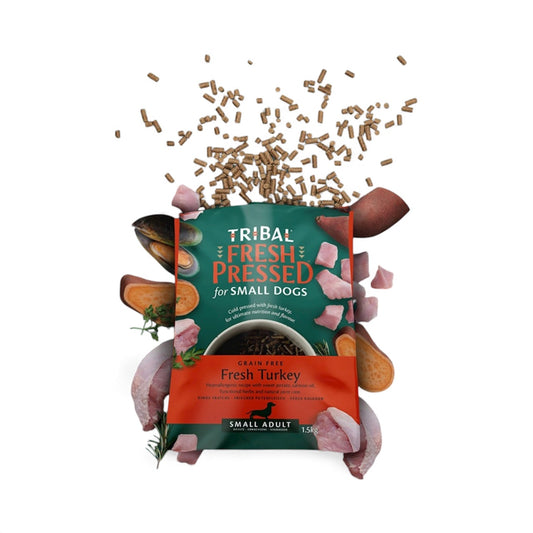 Tribal Pressed Small Breed Turkey 1.5kg
