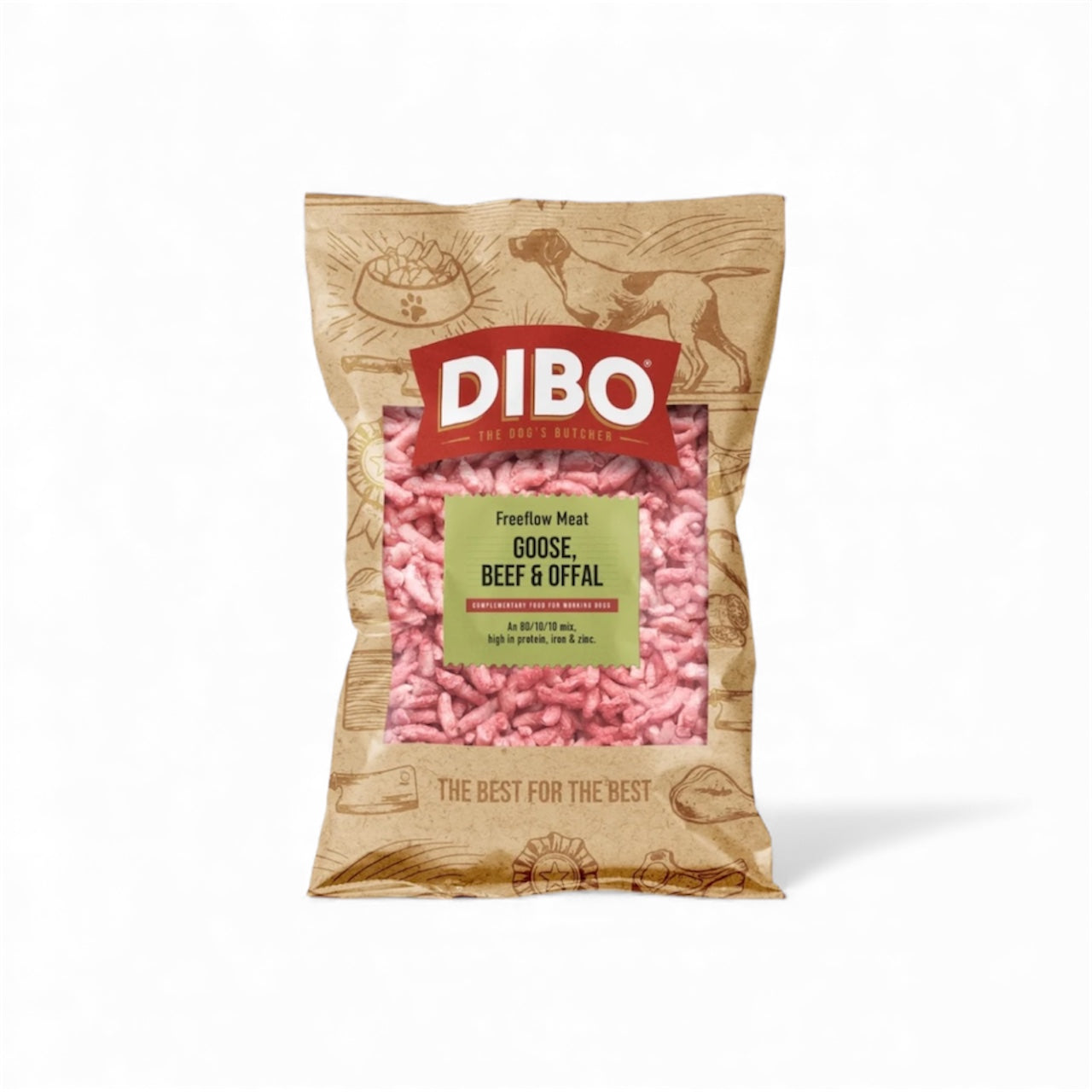 Dibo Goose, Beef and Offal 1kg