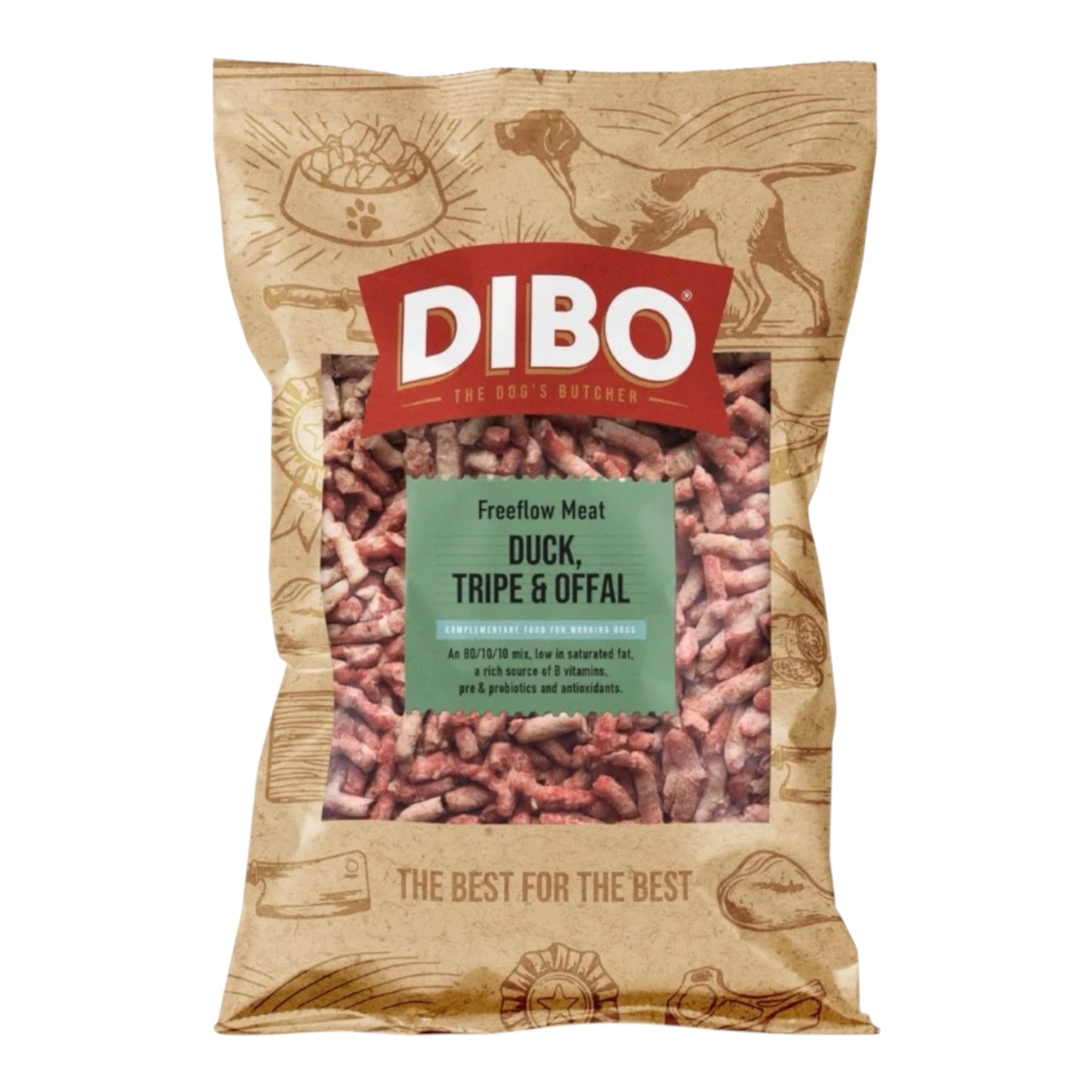 Dibo Duck, Tripe & Offal 1kg