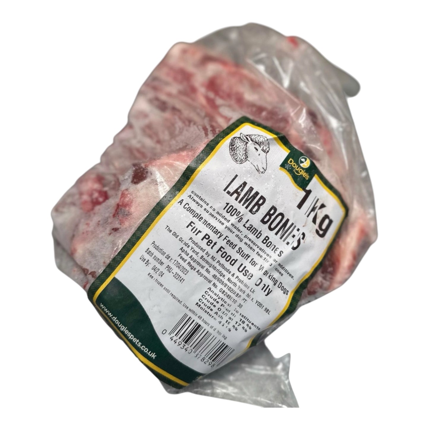 Dg Lamb Bones 1kg