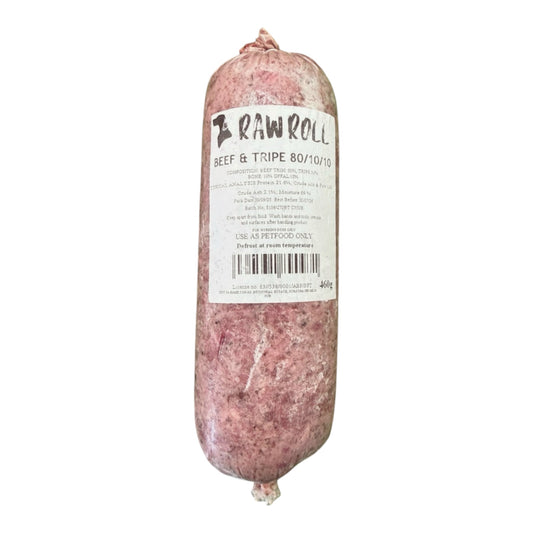 Raw Roll Beef & Tripe 460g